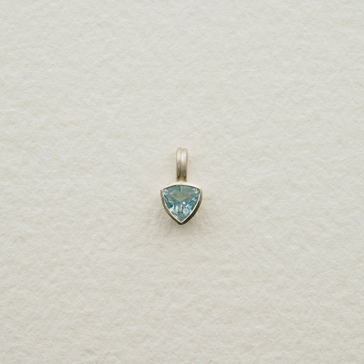 Anhänger mit Aquamarin aus Silber