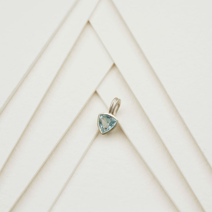 Anhänger mit Aquamarin aus Silber