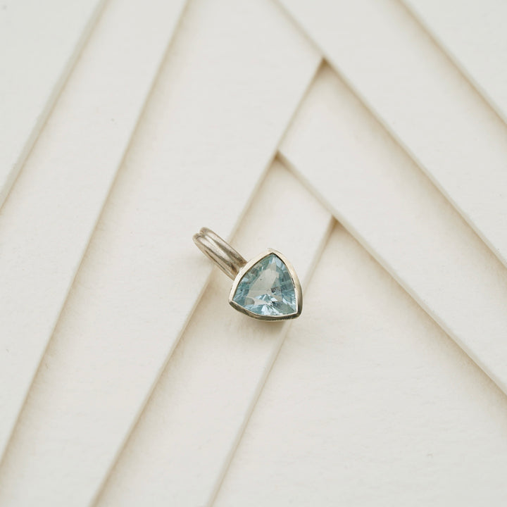 Anhänger mit Aquamarin aus Silber